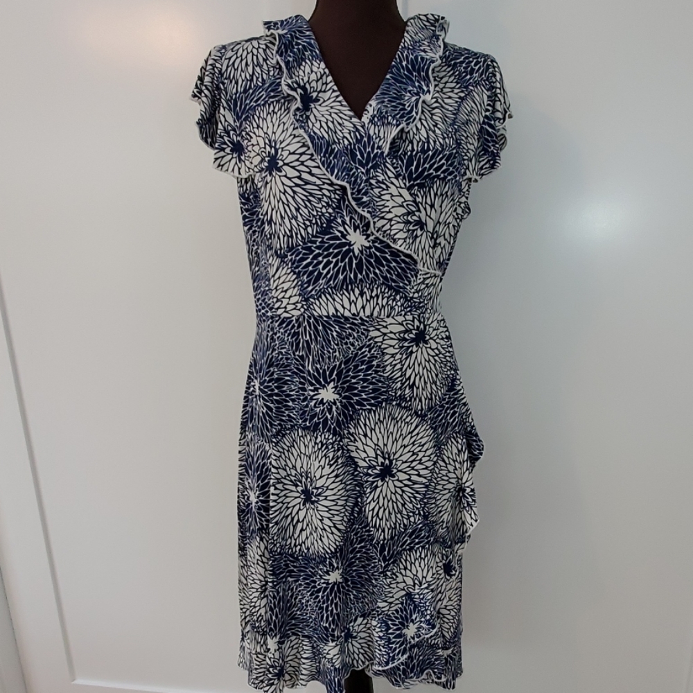 Tiana B wrap dress
